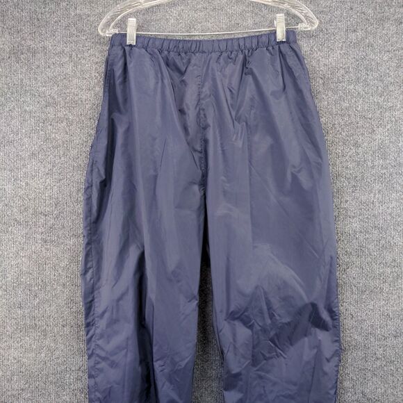 Woolrich Wind Water Resistant Windbreaker Pants Size S Navy Blue Golf Nylon - Picture 2 of 11